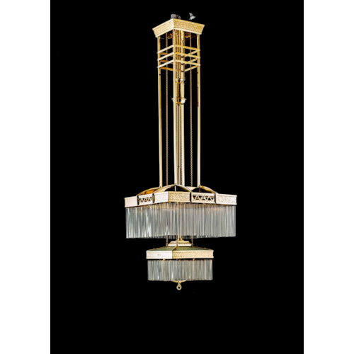 LORDLY DINING-ROOM CHANDELIER
